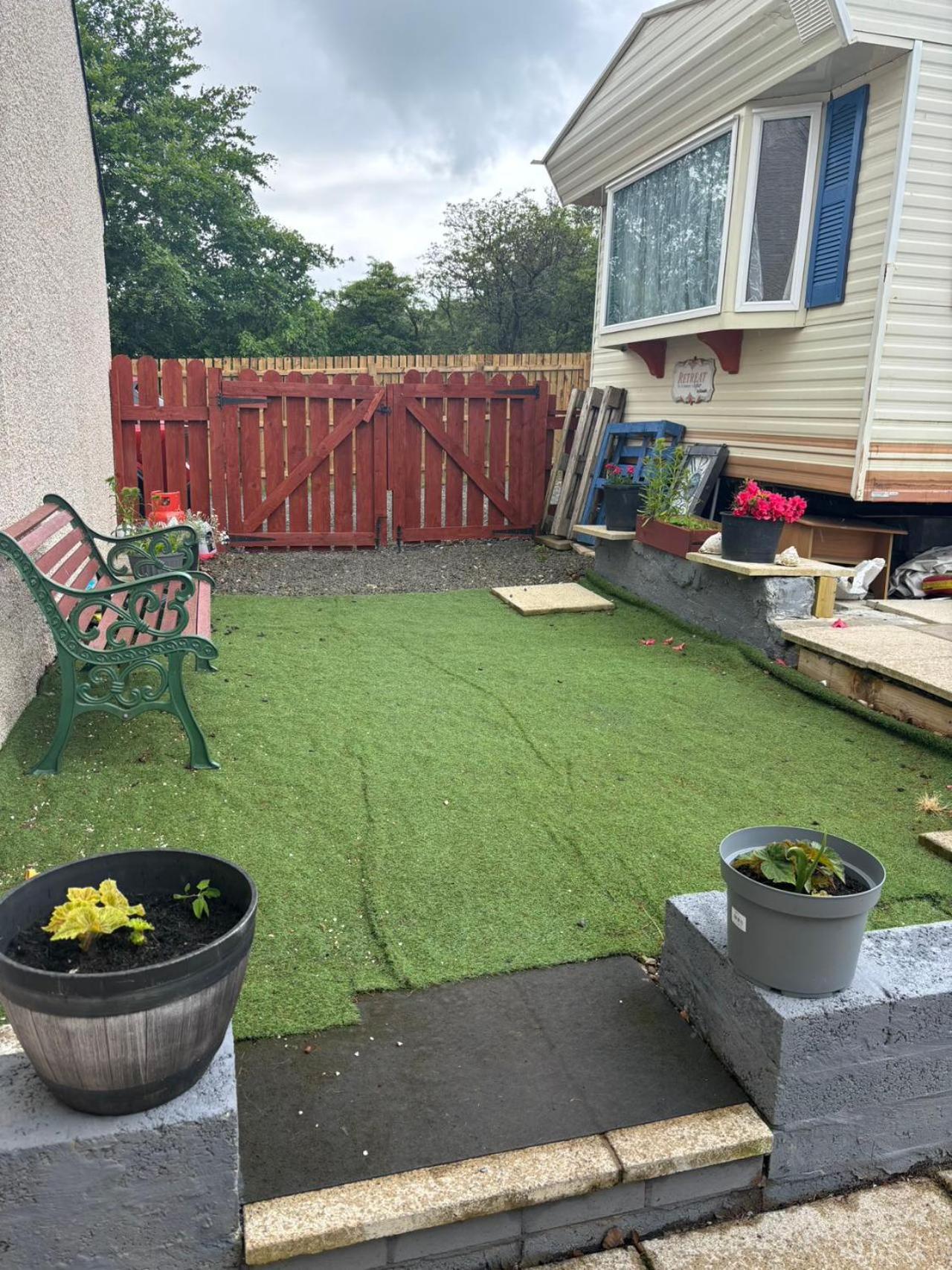 2 Bedroom Static Caravan Muirkirk Exterior foto